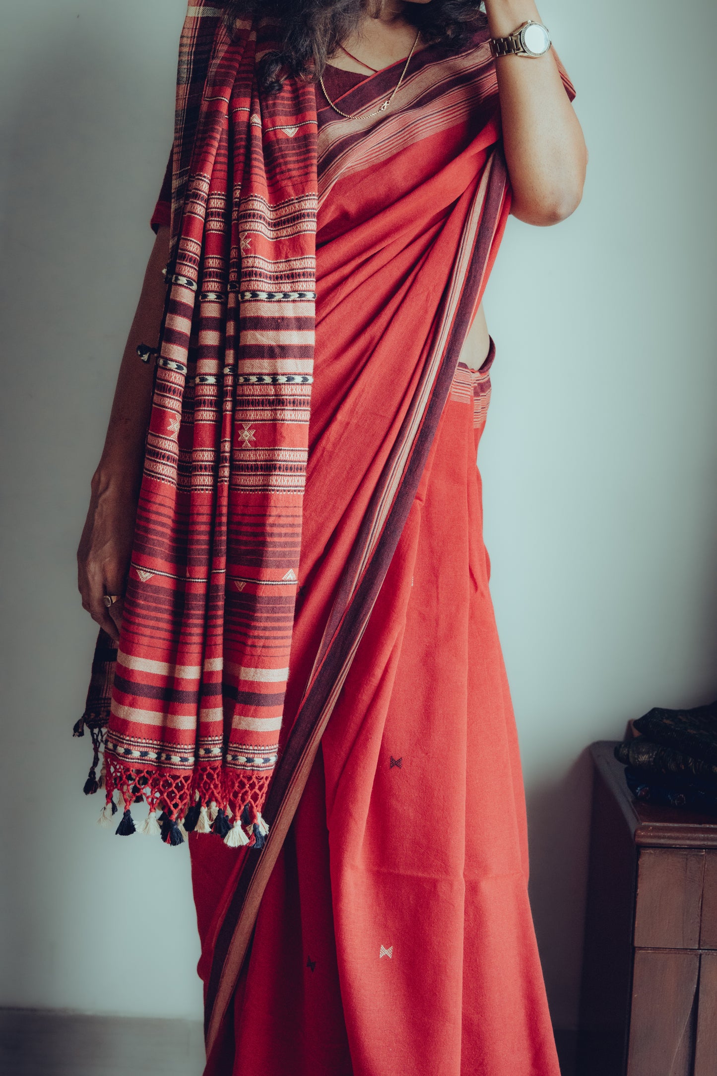 BHUJODI KALA  COTTON SAREE