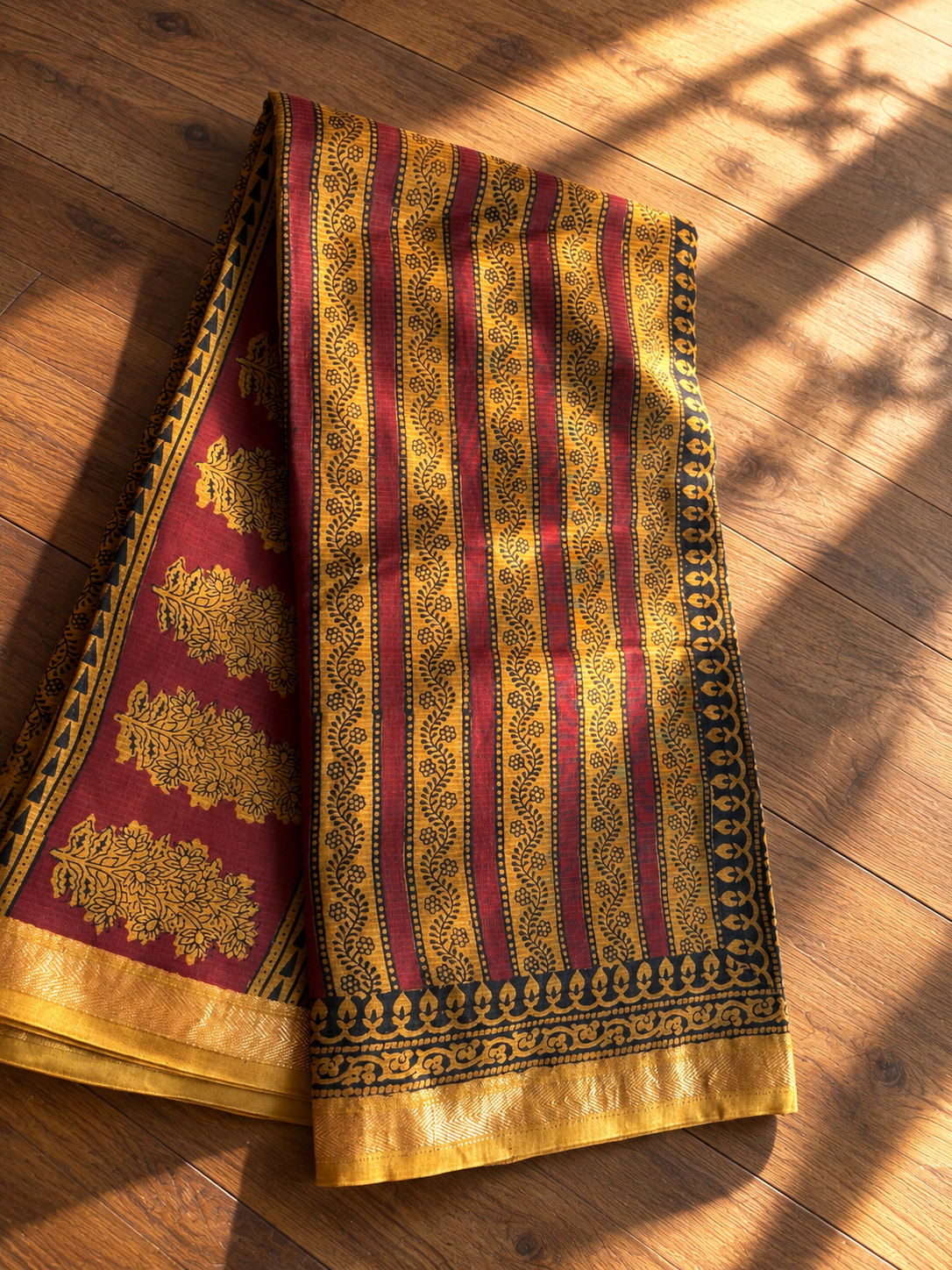 Maheshwari Bagh Print Saree