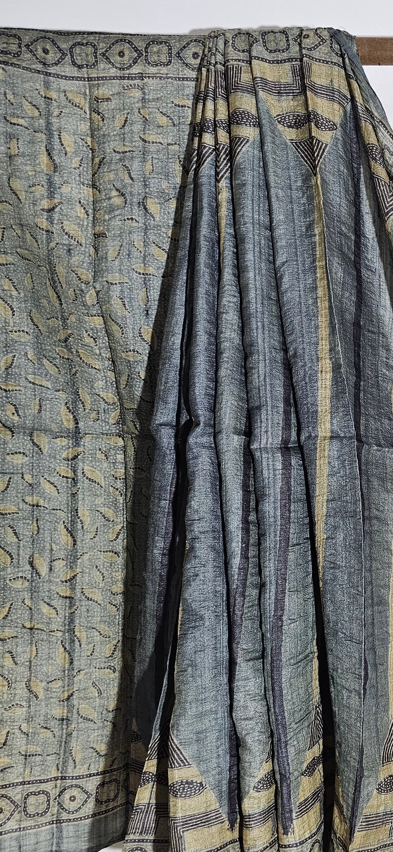 Tussar Silk Saree (Flat Tussar)