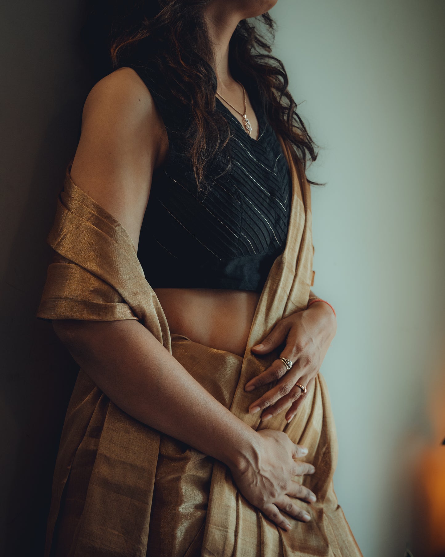 Tissue Chanderi Silk Saree