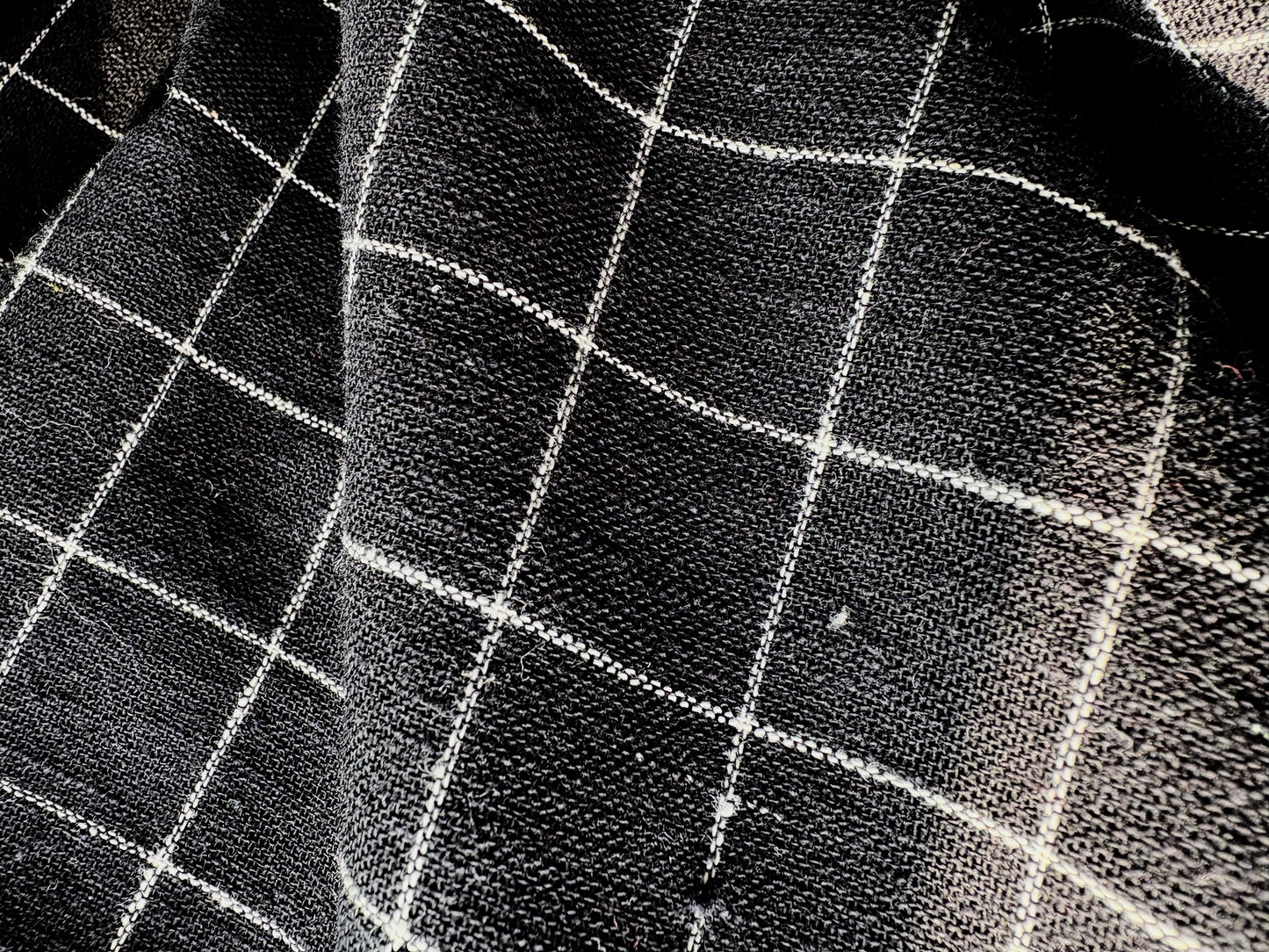 BHUJODI KALA COTTON ORGANIC FABRIC (CORD-SET)-Black