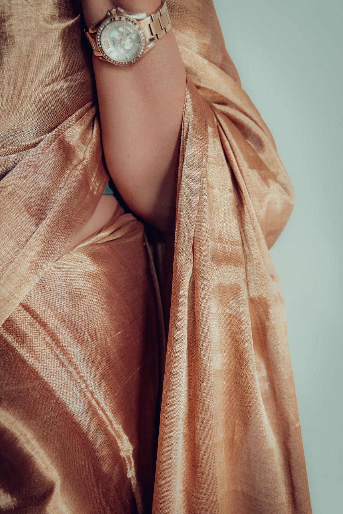 Tissue Chanderi Silk Saree