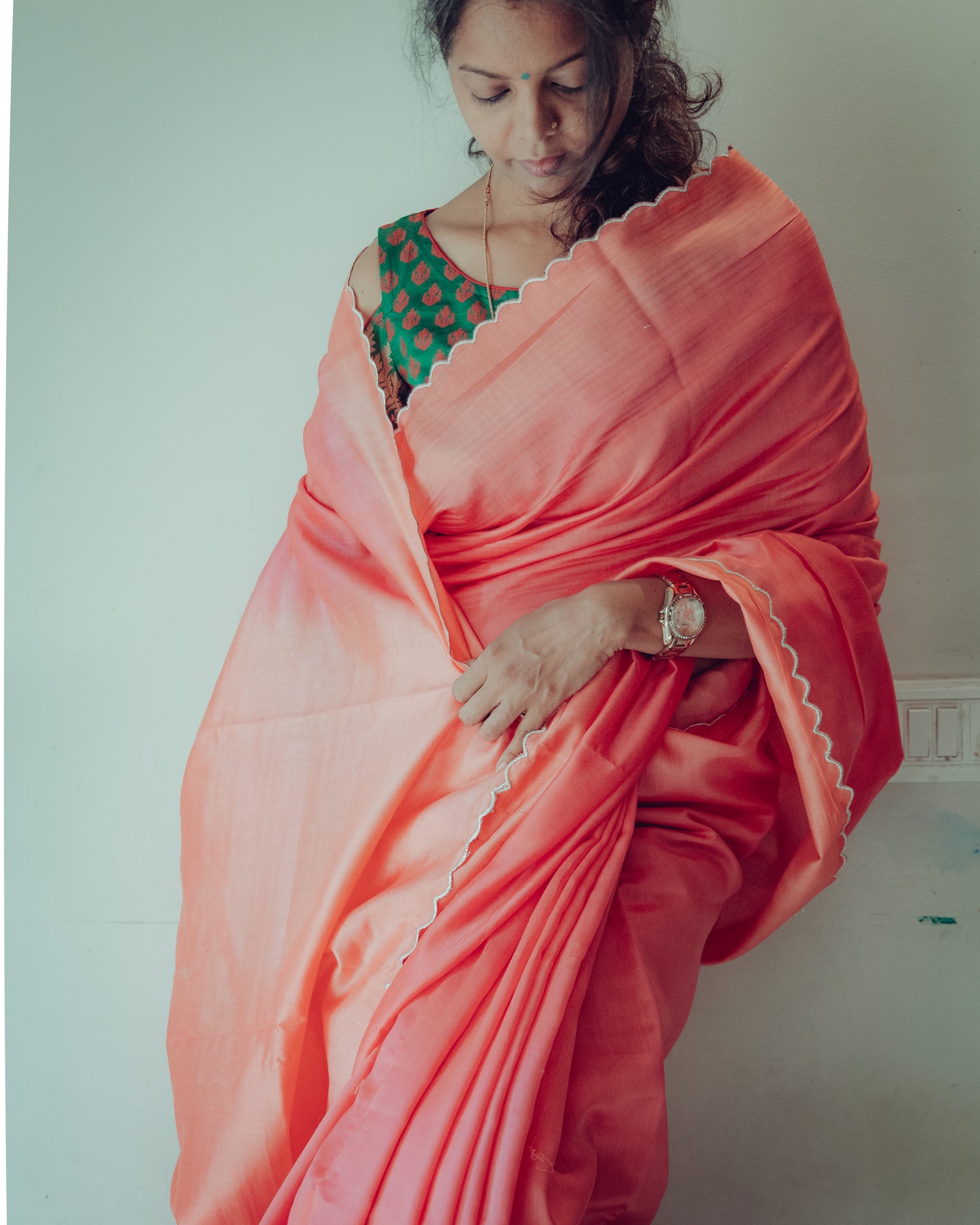 Ombré Silk Saree-2