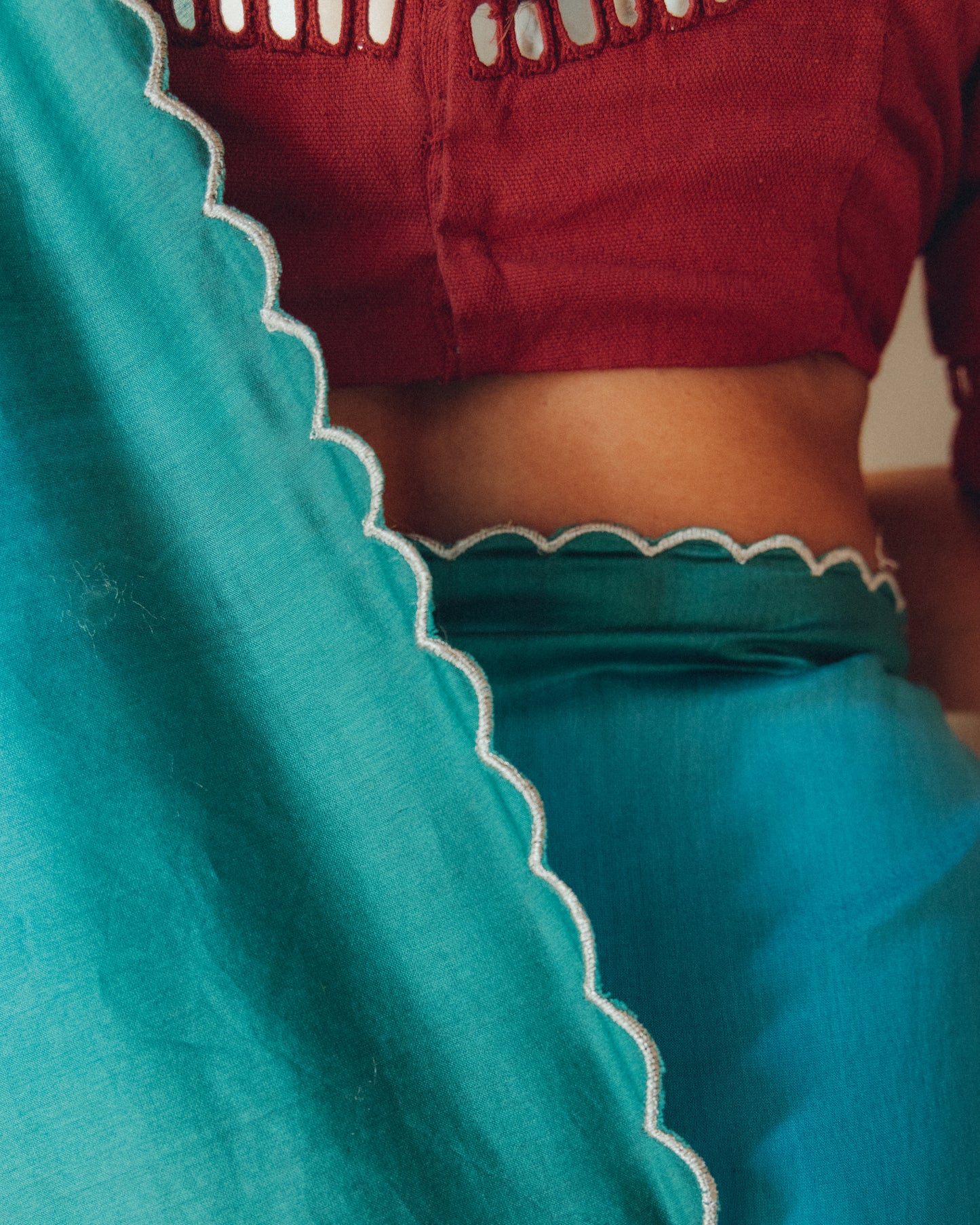 Ombré Silk Saree