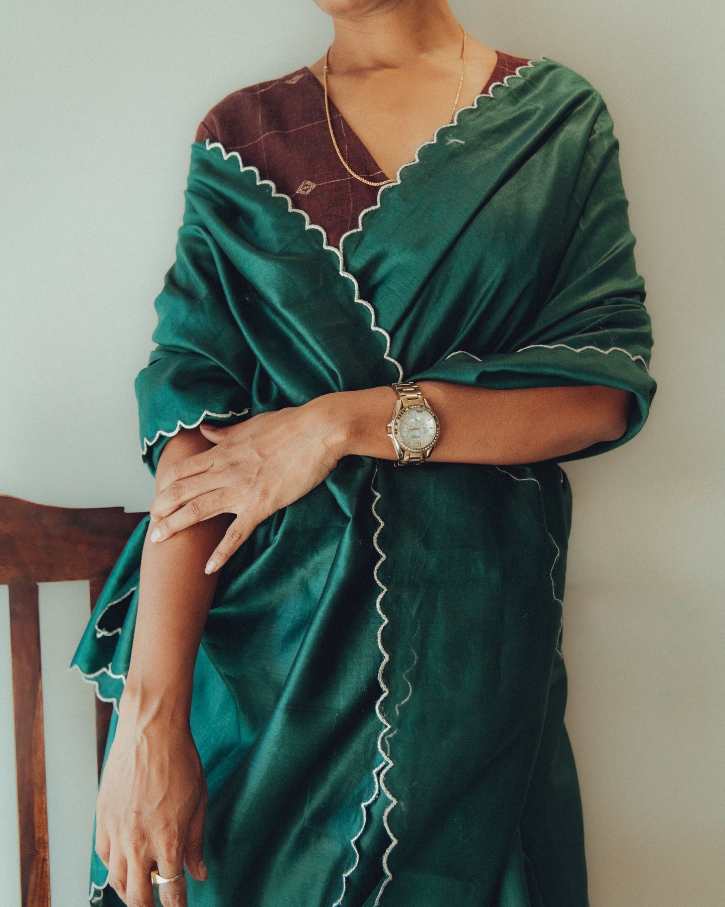 Green Silk Saree