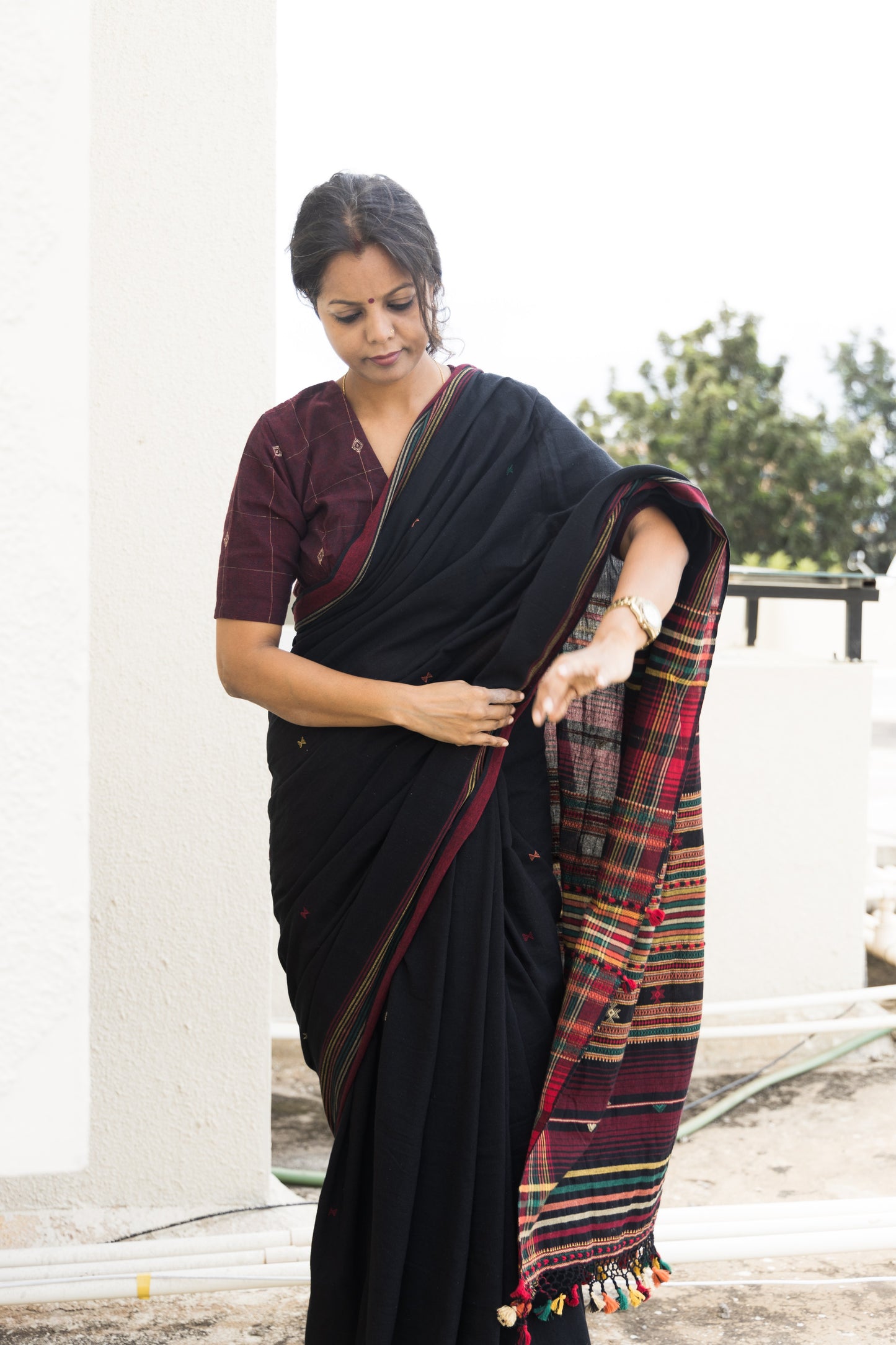 BHUJODI KALA ORGANIC COTTON SAREE