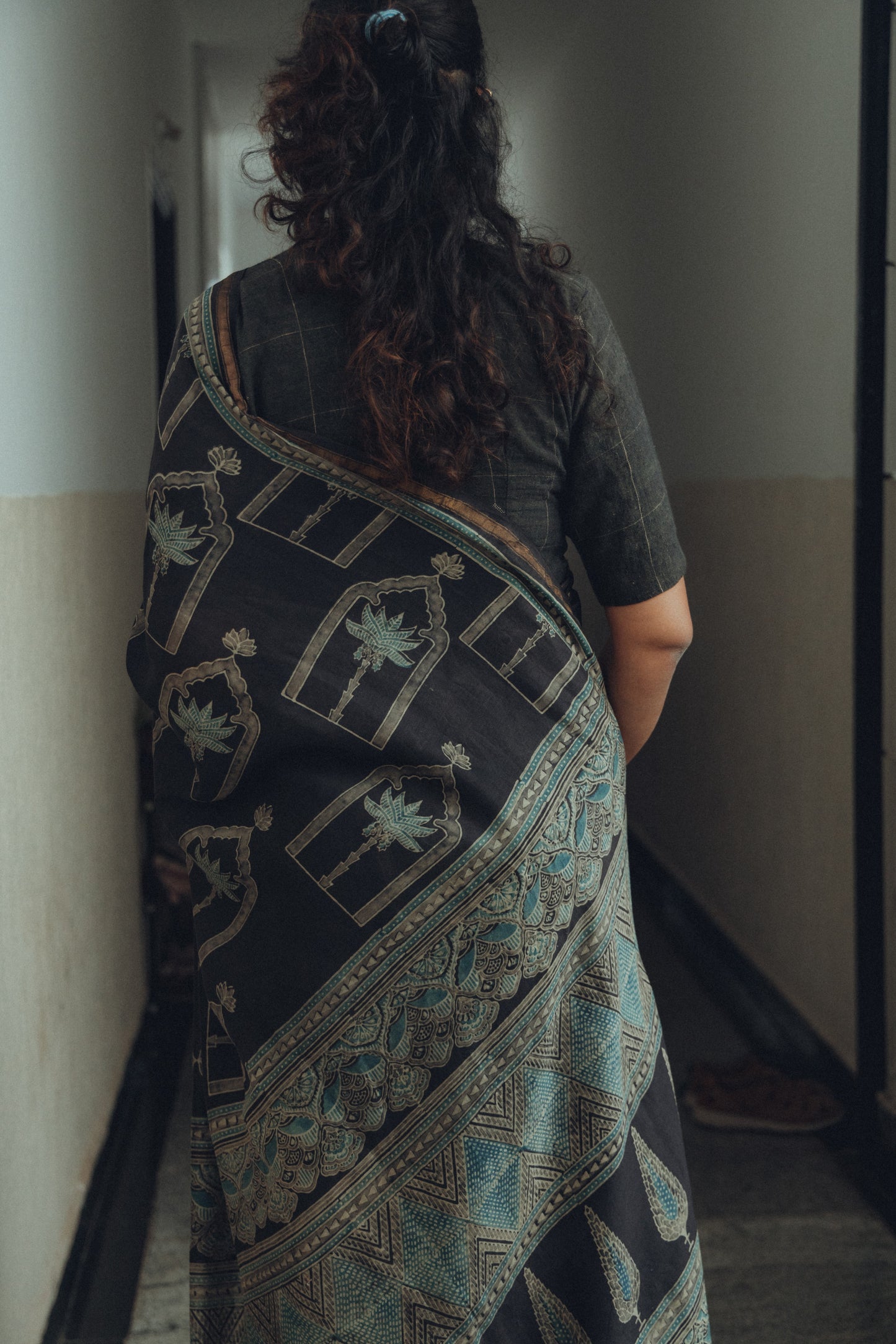 AJARKH CHANDERI SAREE