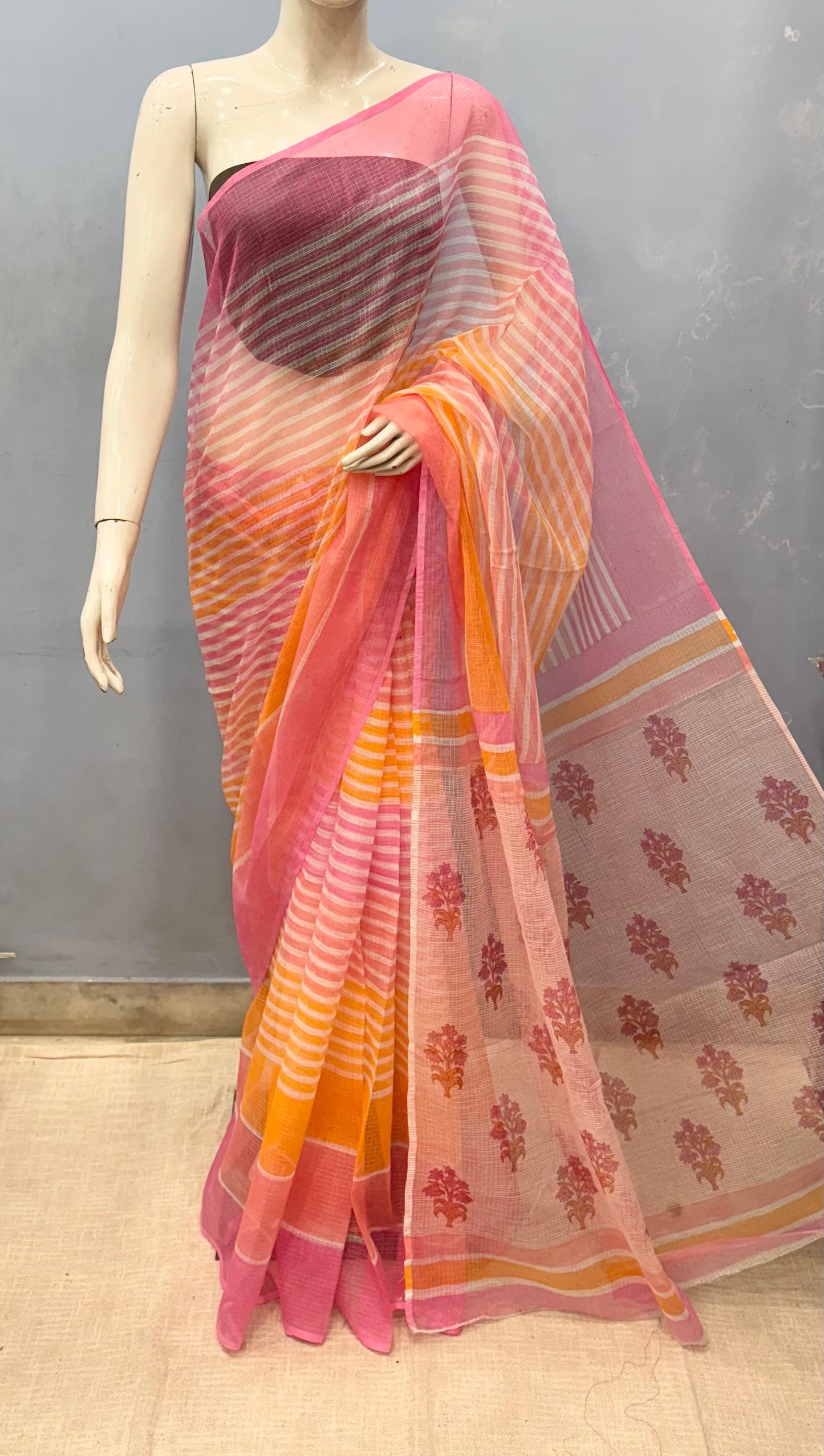 KOTA-DORIA SAREE ( Candy Crush )