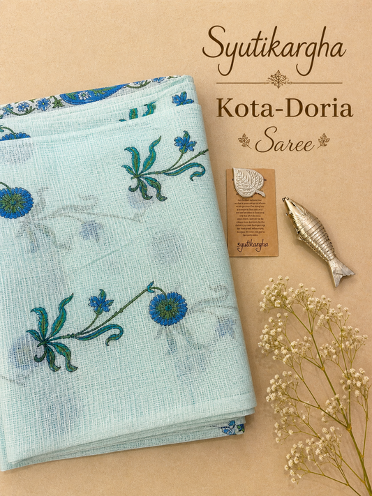 HANDLOOM KOTA-DORIA SAREE