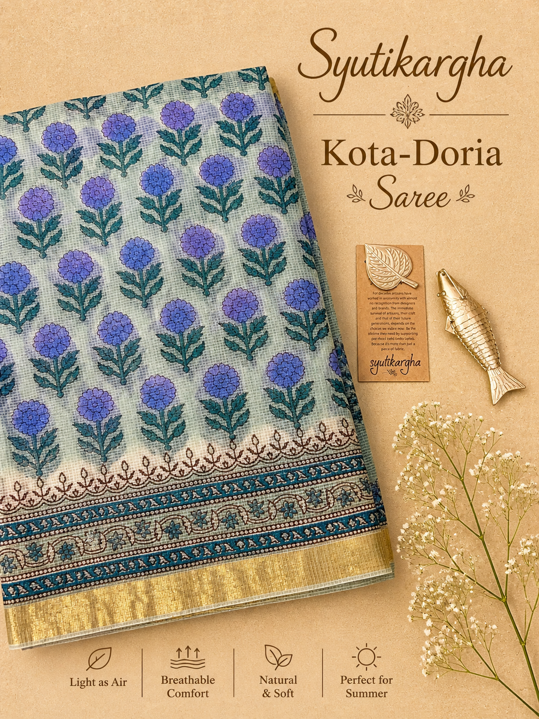 KOTA-DORIA SAREE