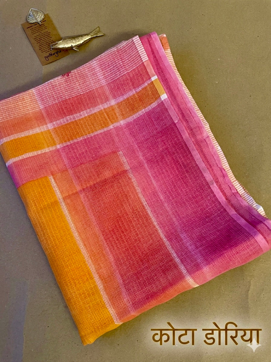 KOTA-DORIA SAREE ( Candy Crush )