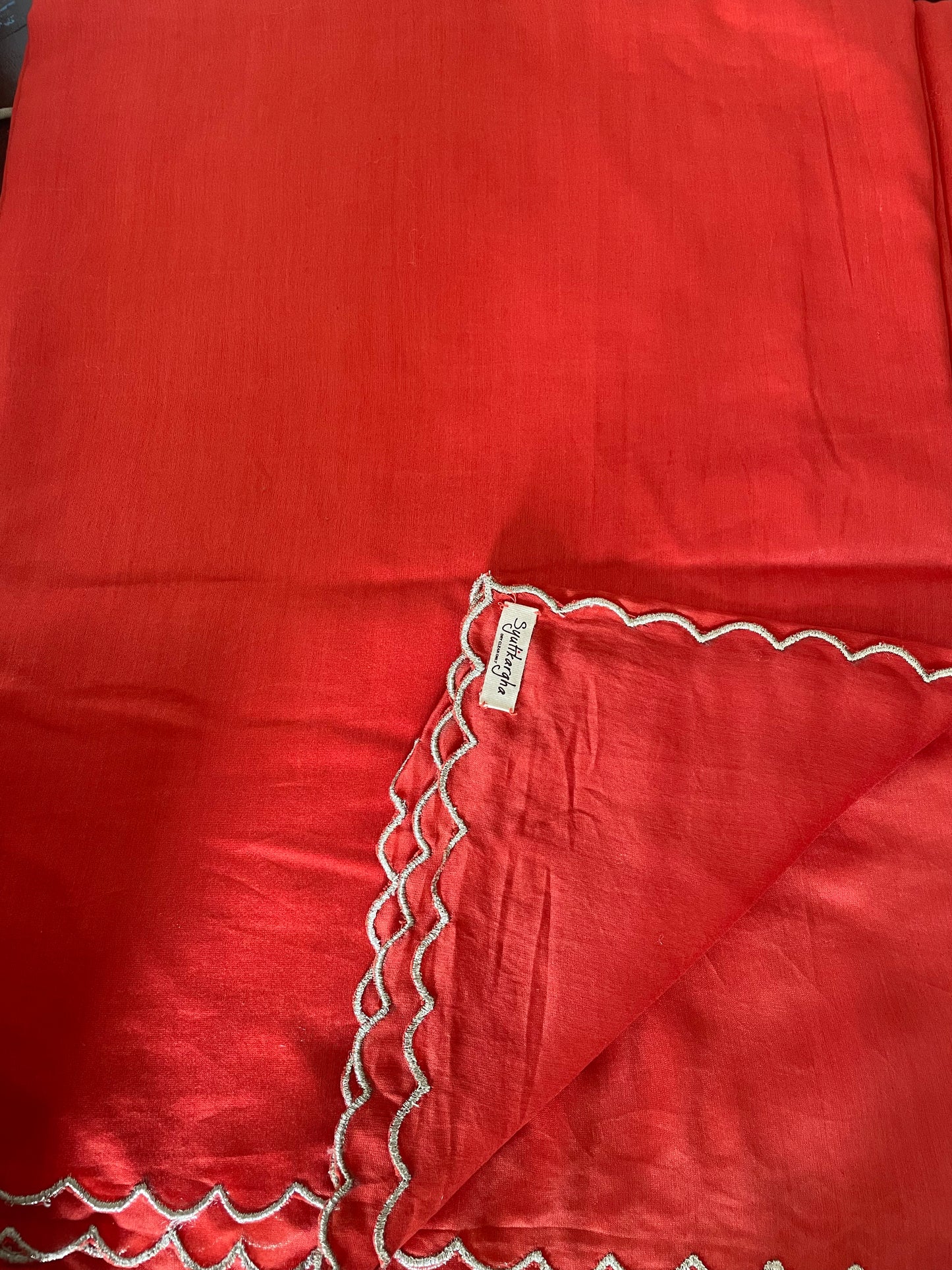 Red Silk Saree