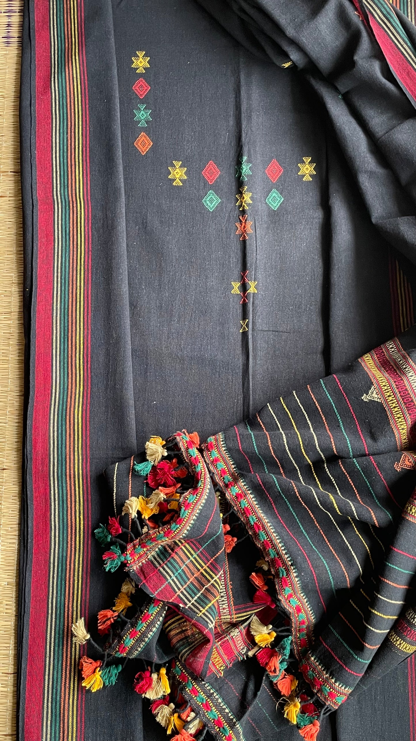 BHUJODI KALA COTTON KURTA & DUPATTA