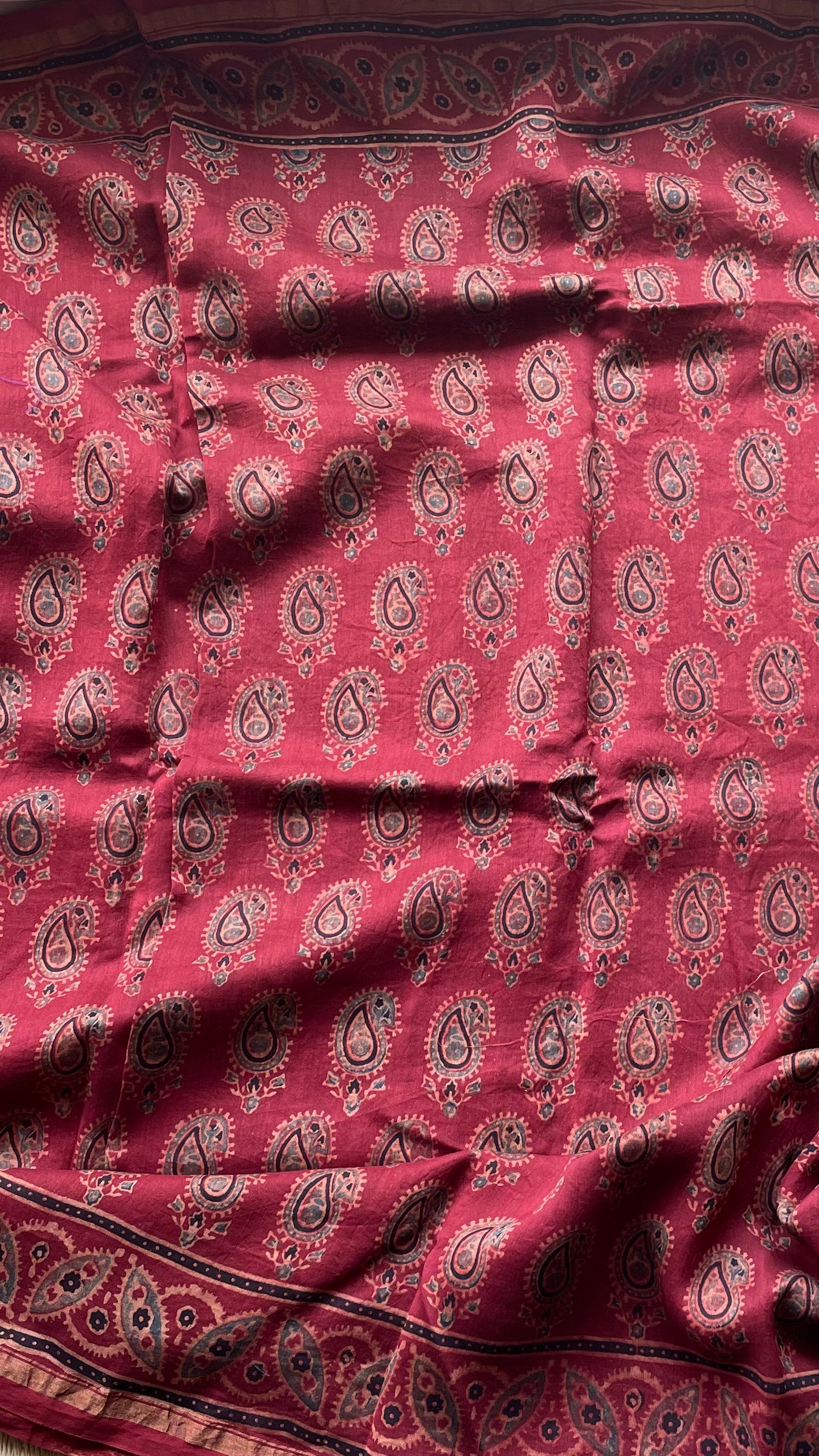 AJARKH CHANDERI SAREE