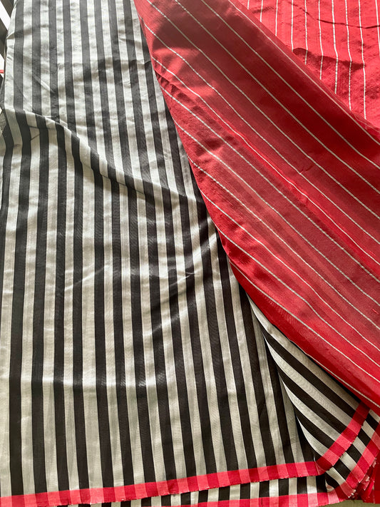 Handloom Chanderi Pattu Silk Saree