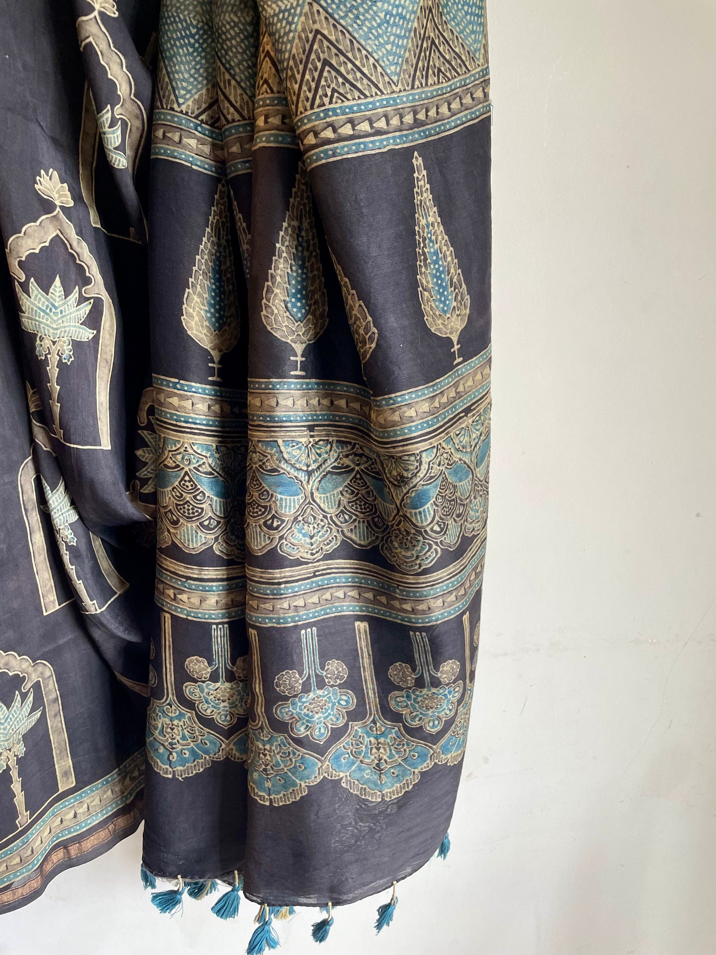 AJARKH CHANDERI SAREE