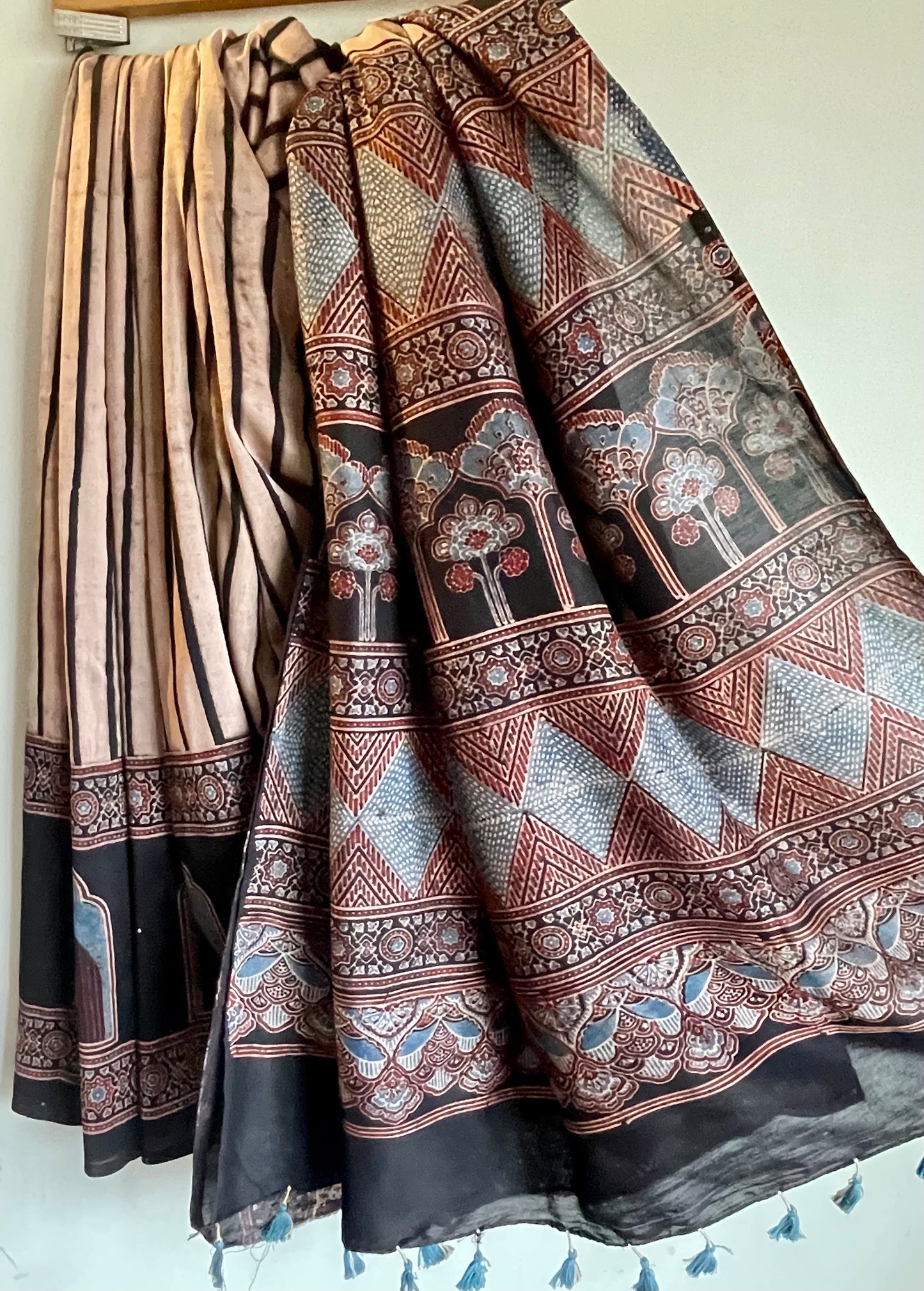 AJARKH CHANDERI SAREE