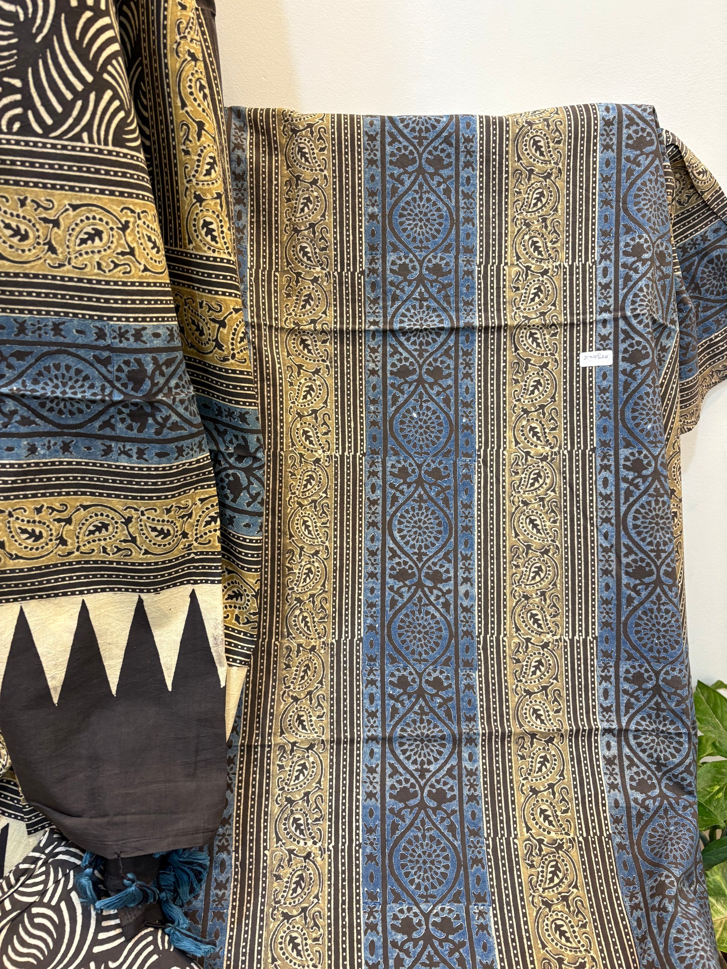 AJRAKH COTTON HANDBLOCK SUIT SET (3Piece)