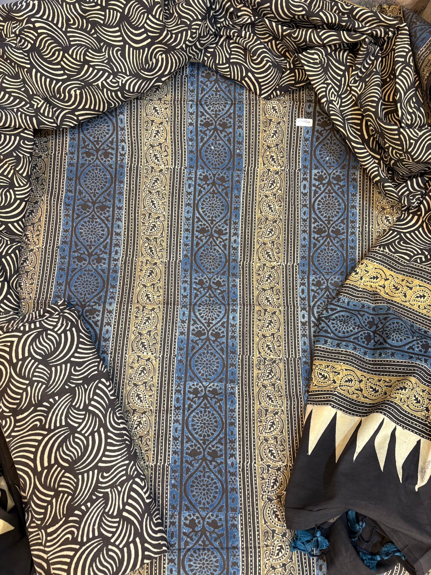 AJRAKH COTTON HANDBLOCK SUIT SET (3Piece)