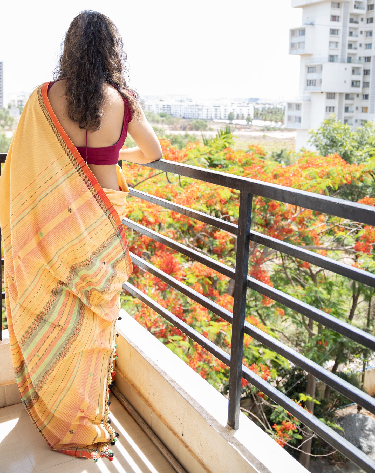 BHUJODI SOFT COTTON SAREE