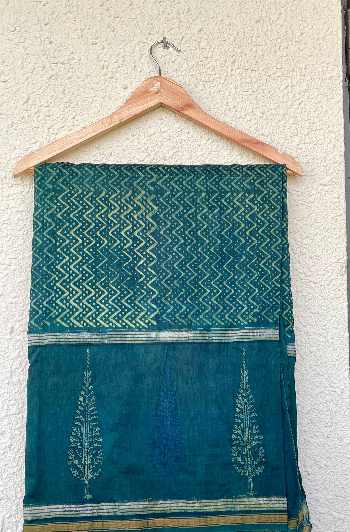AKOLA CHANDERI SAREE.