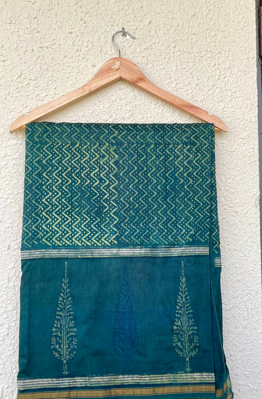 AKOLA CHANDERI SAREE.