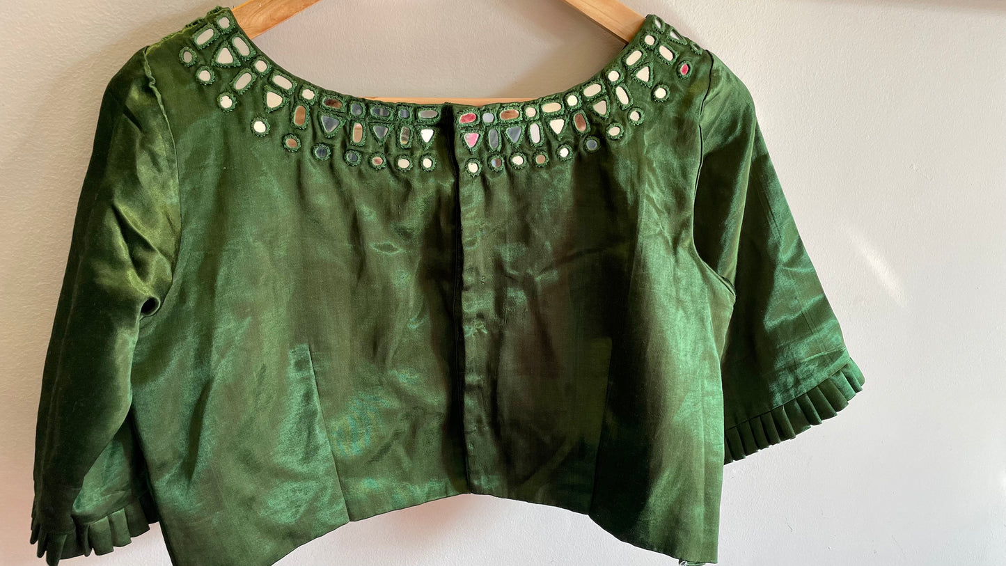 Silk Mirror Blouse