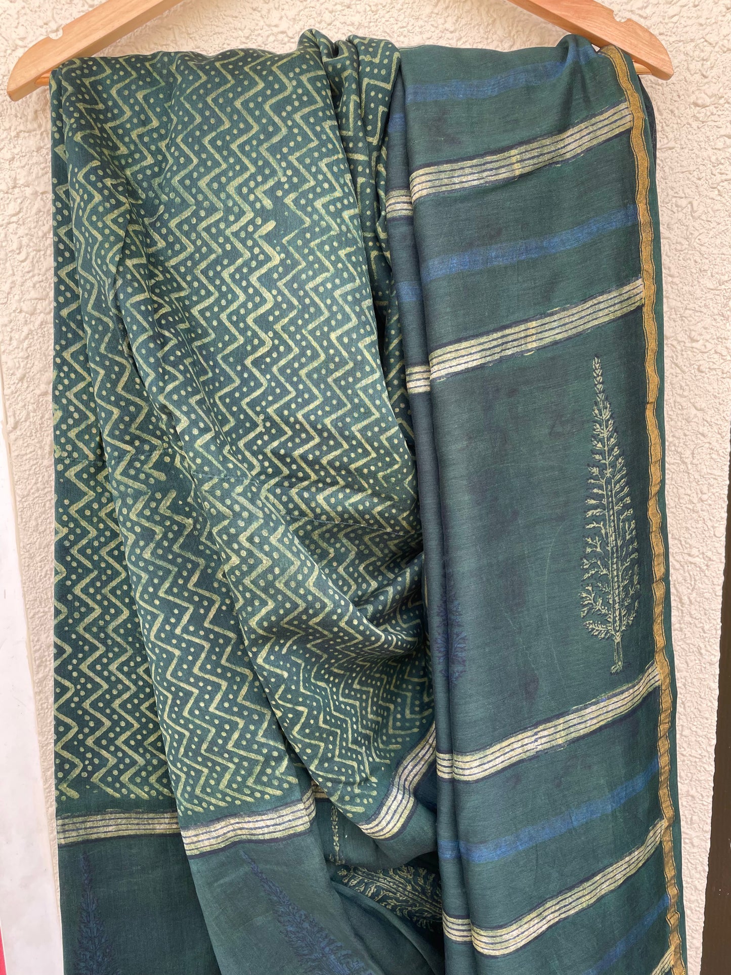 AKOLA CHANDERI SAREE.